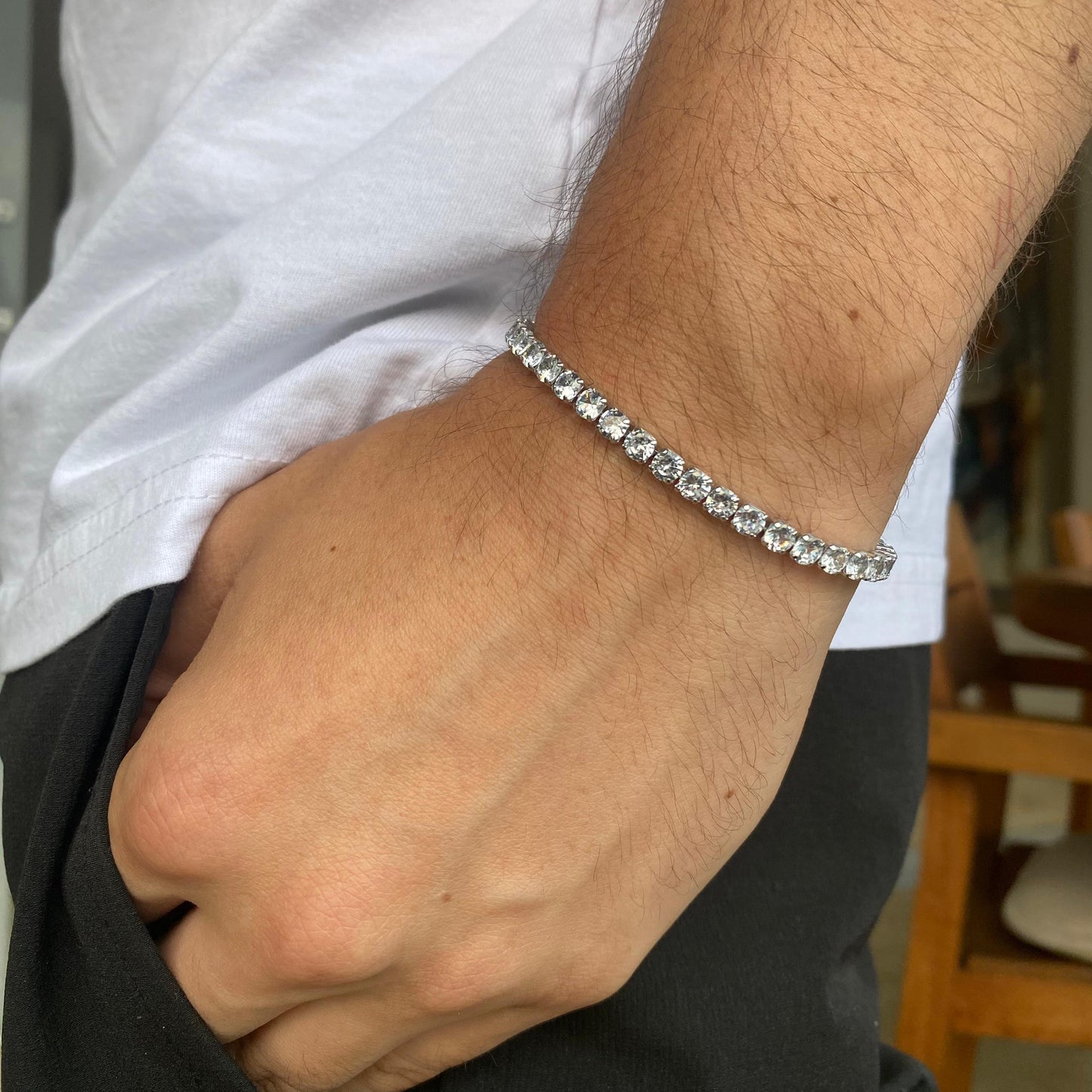 Pulsera Tenis Cristal