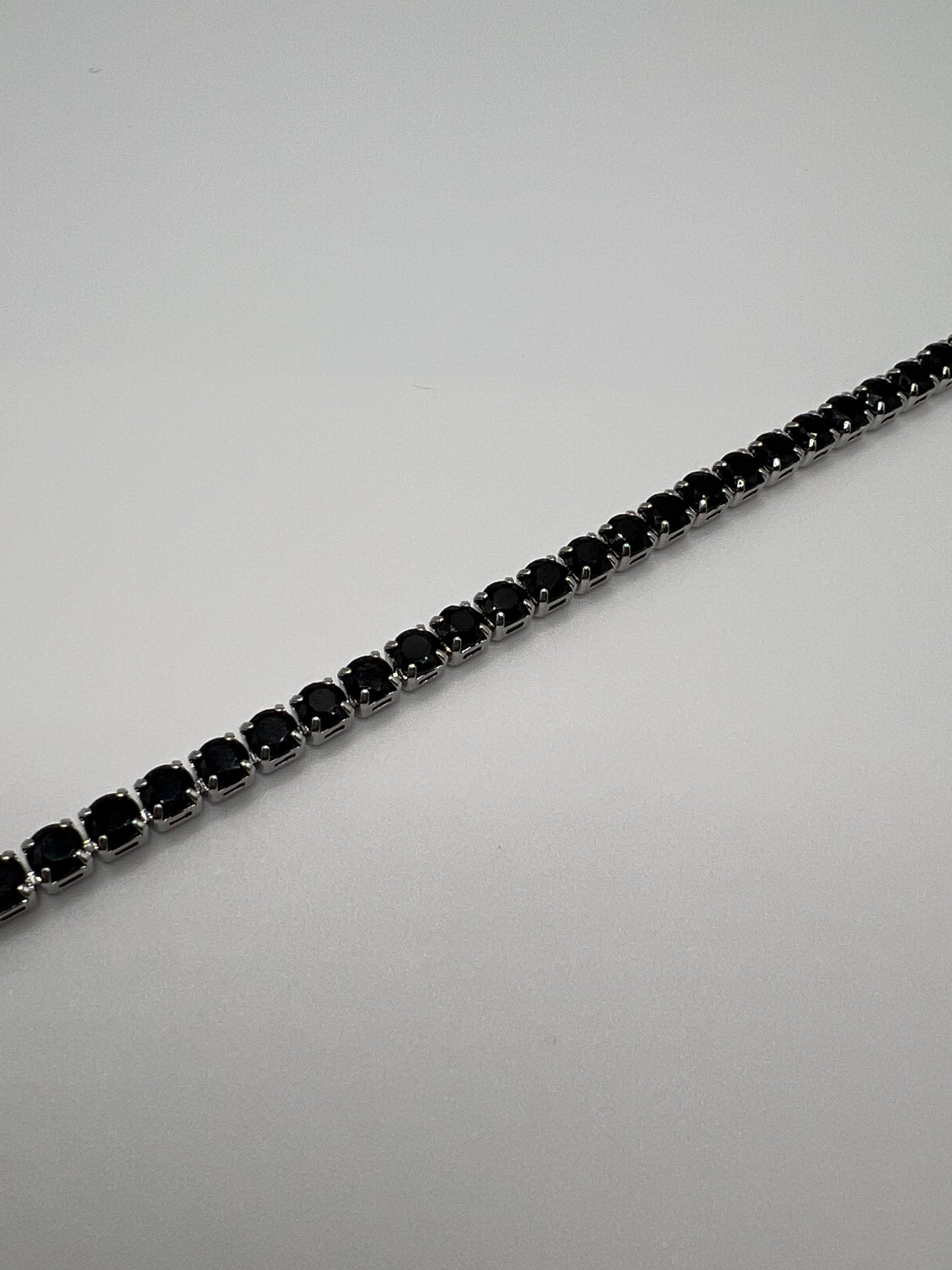 Pulsera Tenis Negra