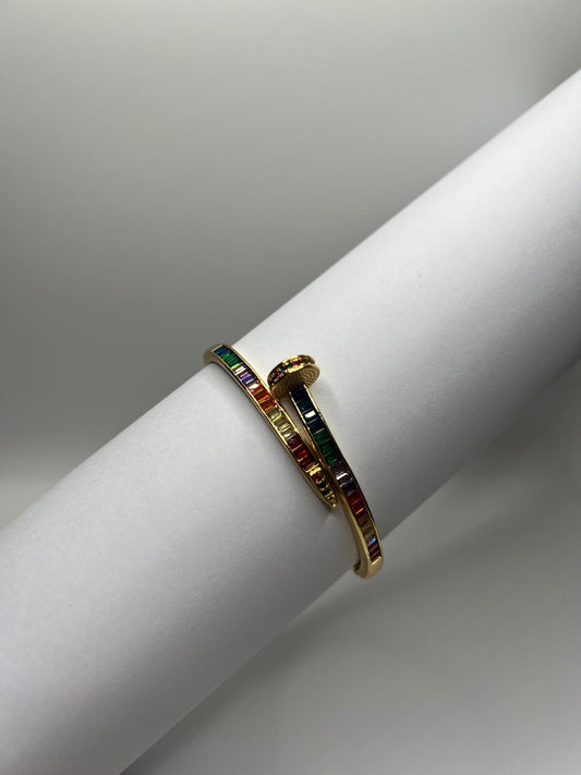 Pulsera Clavo Imperial Rainbow
