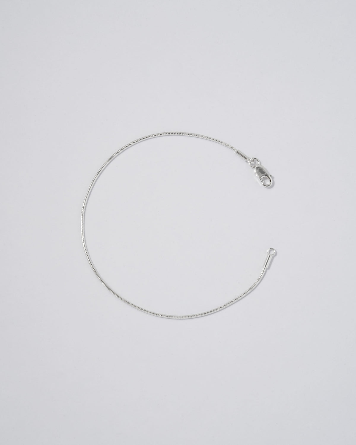 Pulsera Cola de Ratón en Plata 925