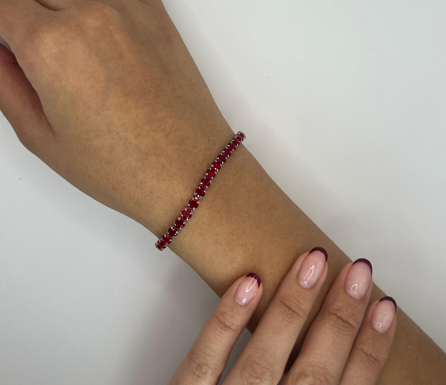 Pulsera Tenis Roja