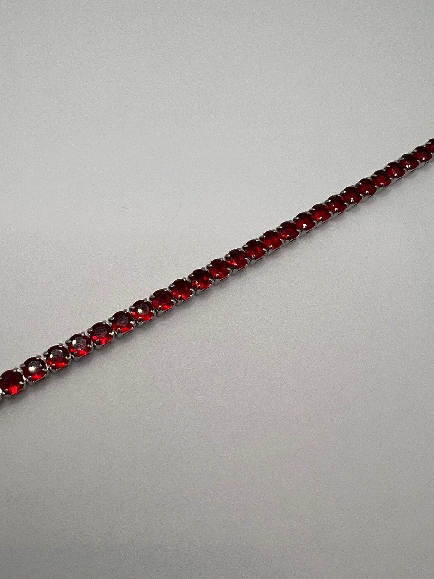 Pulsera Tenis Roja