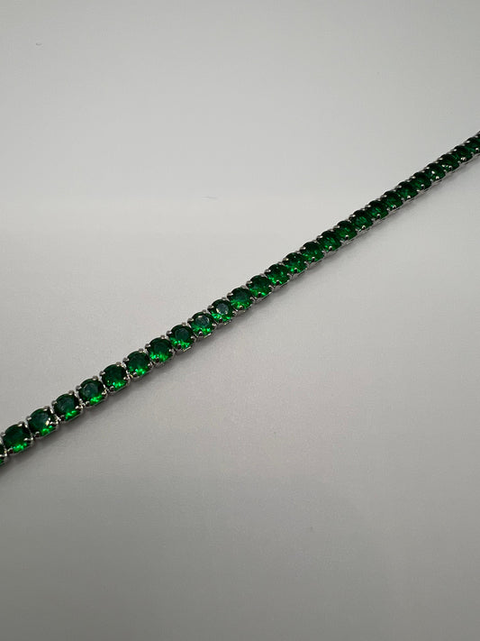 Pulsera Tenis Verde